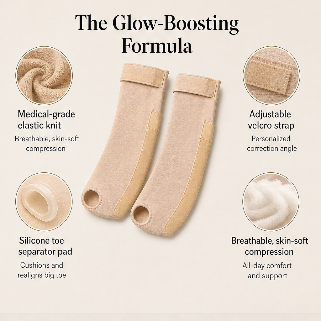 Solume – Adjustable Fit Toe &amp; Bunion Support Set + 50% OFF detail