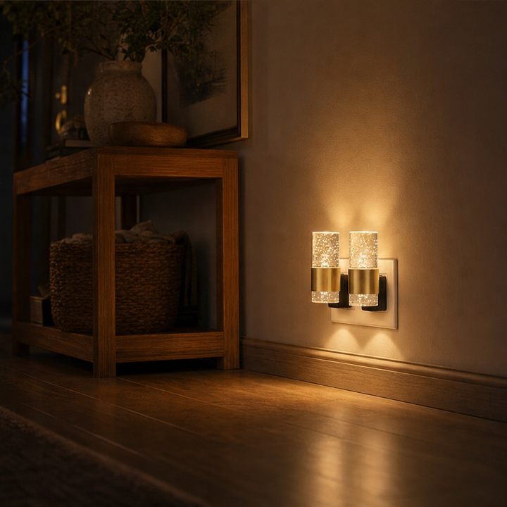 Glimmerholm – Bubble Acrylic Auto-Sensor Night Light + 50% OFF lifestyle