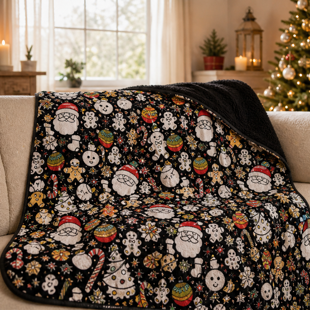 Huddlewick – DIY Color-Your-Own Fleece and Sherpa Family Blanket + 50% OFF lifestyle