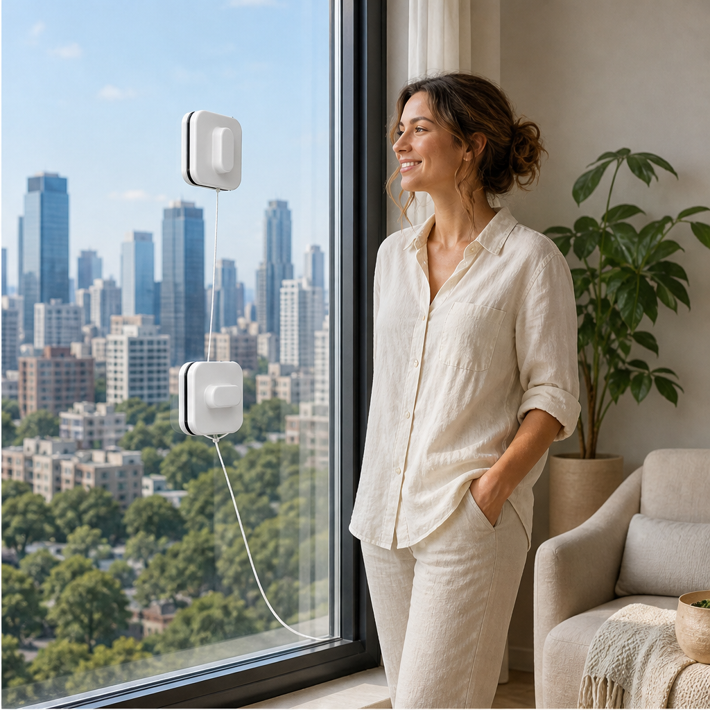 Clearwick – Dual-Sided Magnetic Window Cleaner + 50% OFF lifestyle