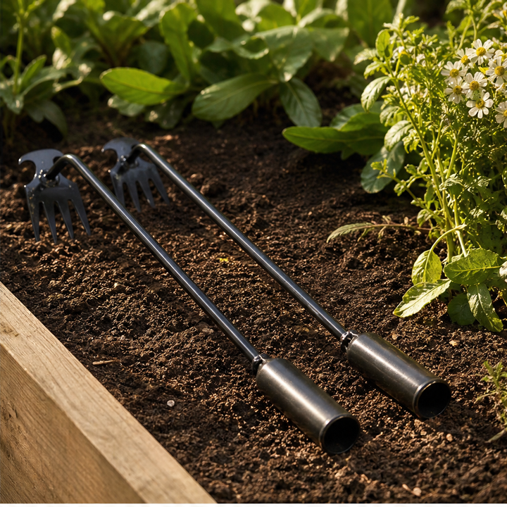 Rootwick – Stand-Up Long-Handle Weed Puller with Claw Fork + 50% OFF lifestyle