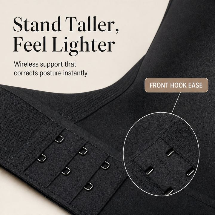 Alinora – Wireless Posture-Correcting Support Bra + 1+1 FREE features