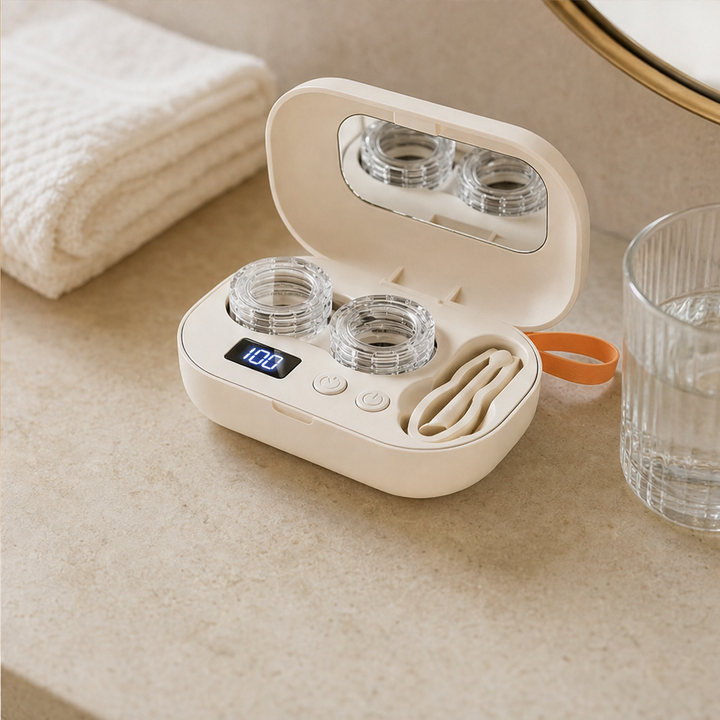 Clarivue – Sonic Deep-Clean Rechargeable Contact Lens Cleaner + 50% OFF lifestyle