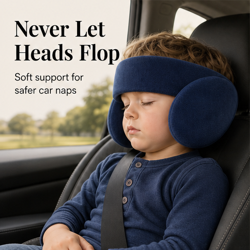 NapCradle – Adjustable Padded Head Support for Kids Car Naps + 50% OFF detail