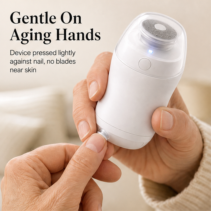 Softbury – Safe Auto-Rotating LED Electric Nail Polisher + 1+1 FREE detail