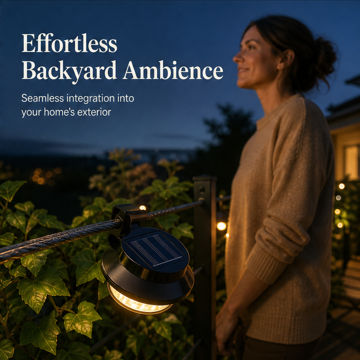 Suncroft – No-Wire Solar Wall Light for Fences, Rails &amp; Decks + 50% OFF features