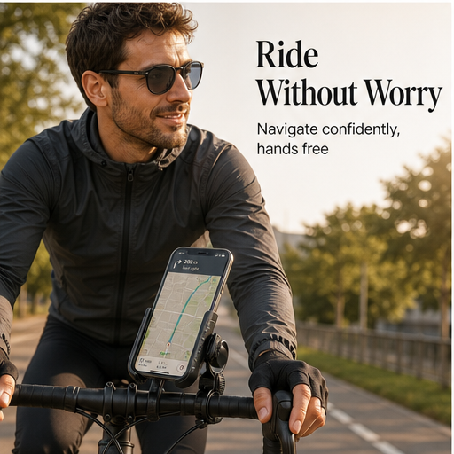 Gripwick – Secure Lock &amp; One-Handed Quick Release Bike Phone Mount + 50% OFF features