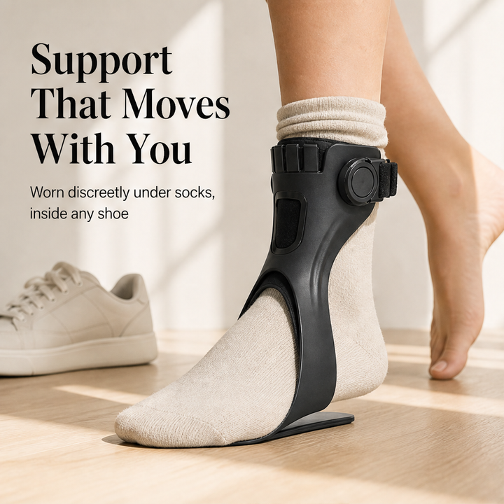 Steplock – Inflatable Liner, Ergonomic Support Foot Drop Brace + 50% OFF detail