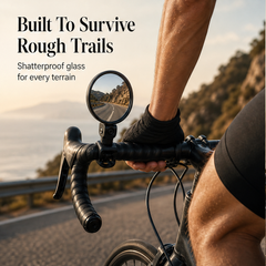 ClearTrail – 360° Rotating Tool-Free Bike Rearview Mirror + 50% OFF