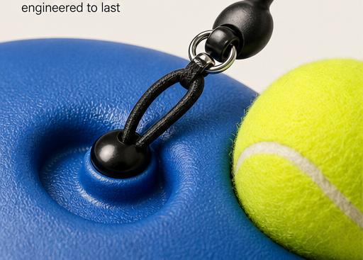 Rallywick – Solo Rebound Tennis Trainer with Cord Balls &amp; Mesh Bag + 50% OFF detail