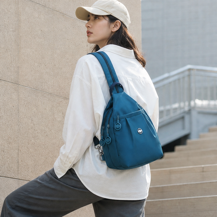 Adaptura – 2-in-1 Convertible Backpack, Crossbody &amp; Chest Bag + 50% OFF features