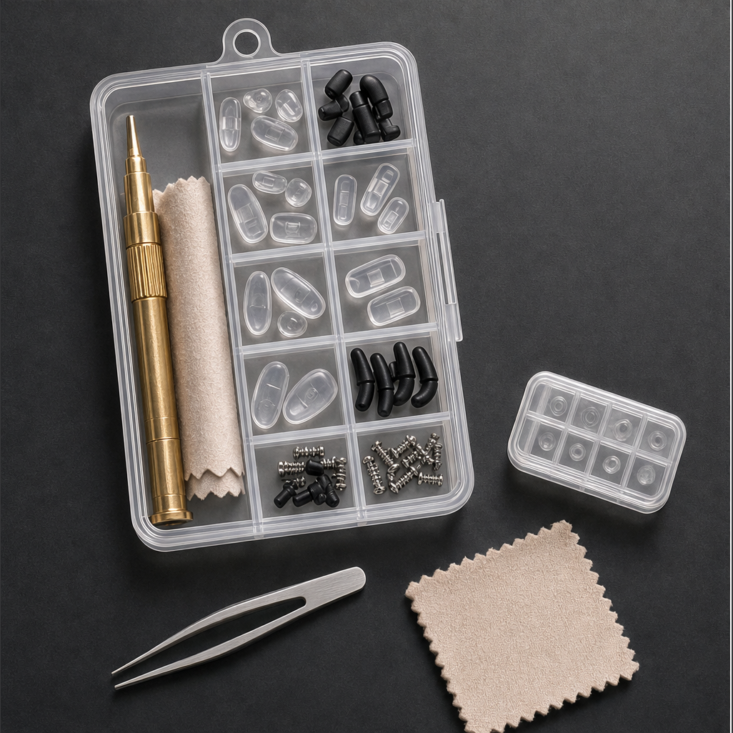 Specfix – Nose Pad &amp; Screw Repair Kit for Glasses + 50% OFF detail
