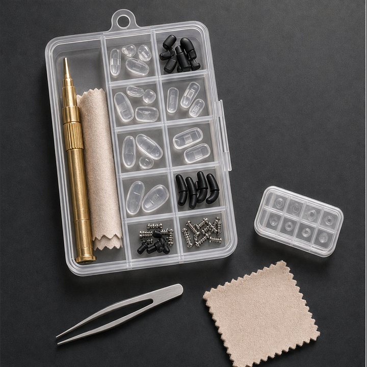Specfix – Nose Pad &amp; Screw Repair Kit for Glasses + 50% OFF detail