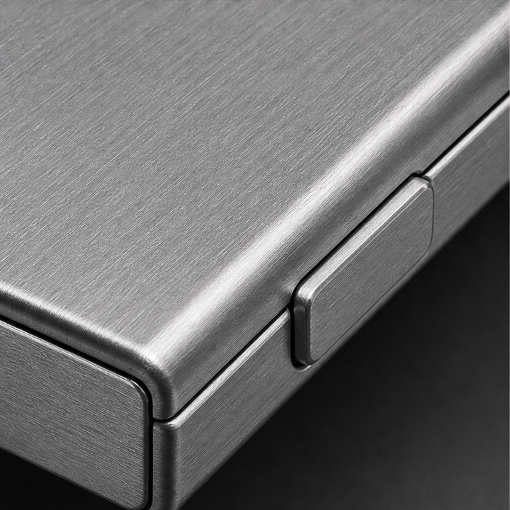 Shieldwick – RFID-Blocking Stainless Steel Card Holder + 50% OFF detail
