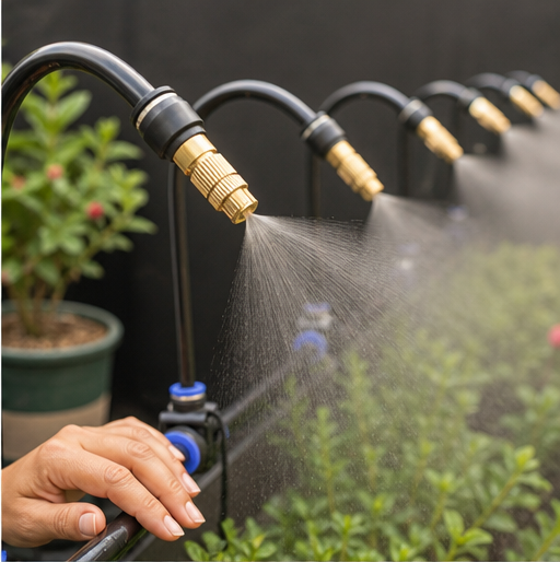 Mistwick – 360° Adjustable Brass Nozzle Garden Misting &amp; Irrigation Kit + 50% OFF lifestyle