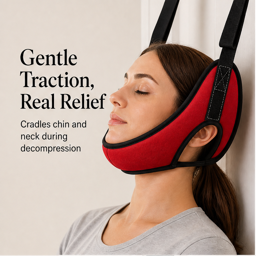 Cervalign – Adjustable Over-Door Cervical Traction Neck Cushion + 50% OFF detail