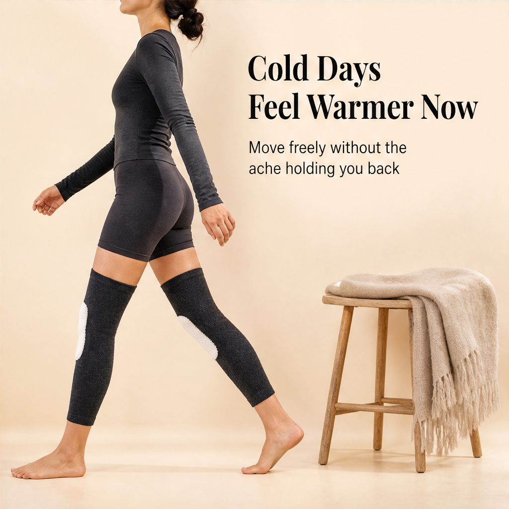 Warmglide – Fleece-Lined Thermal Compression Knee Sleeves + 50% OFF features