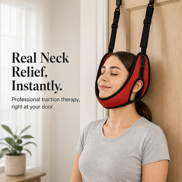 Cervona – Over Door Cervical Neck Traction Sling for Pain Relief + 50% OFF features