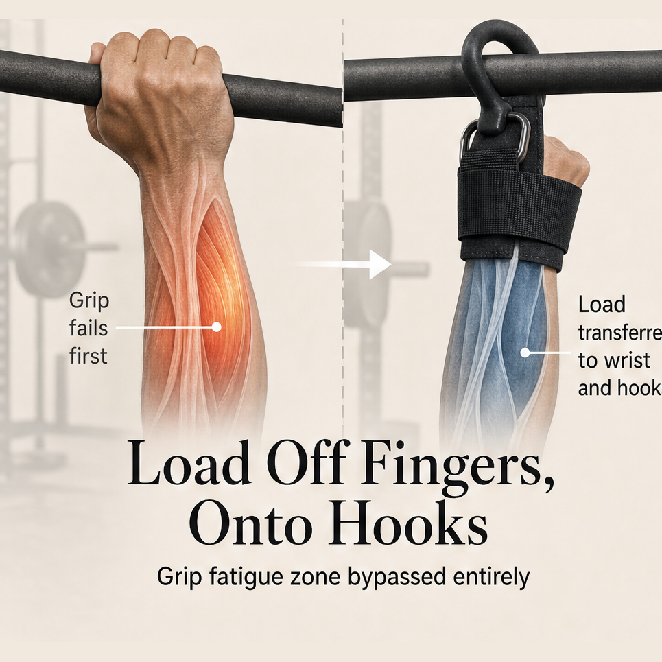 Ironclasp – Steel Hook Wrist Straps for Heavy Lifting + 50% OFF detail