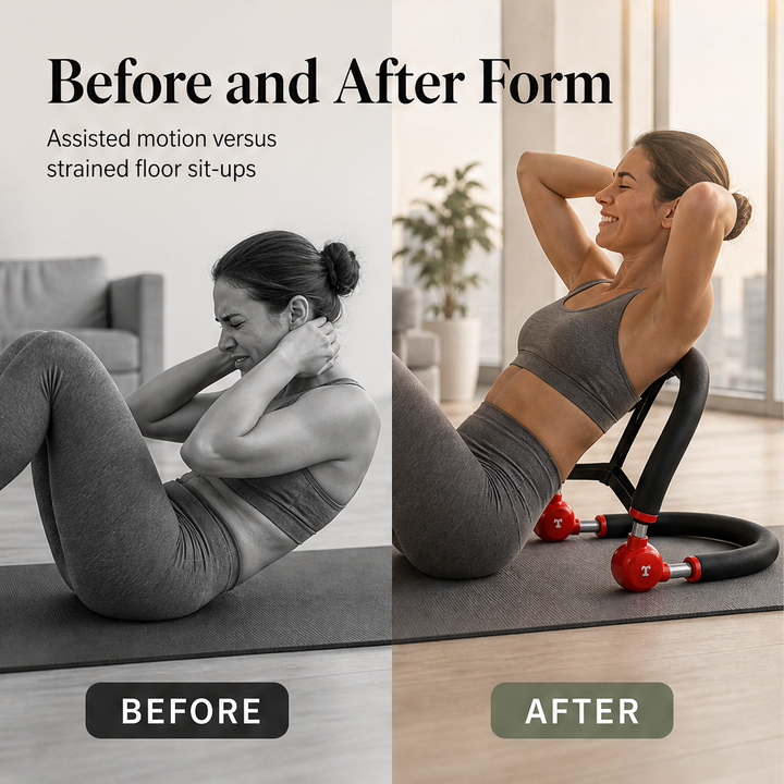 Corebrace – Assisted Rebound Core &amp; Sit-Up Exercise Machine + 50% OFF detail