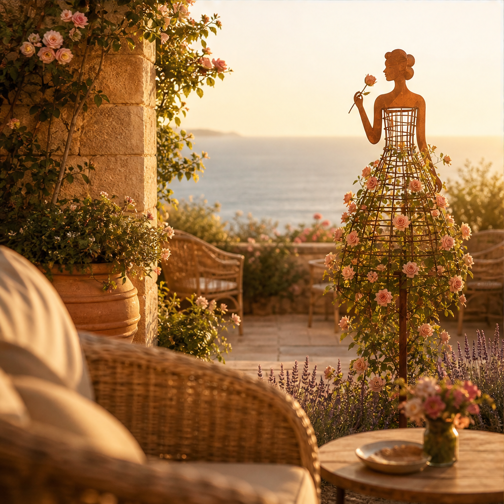 Belloria – Rose Vine Dress Sculpture Plant Support + 50% OFF lifestyle
