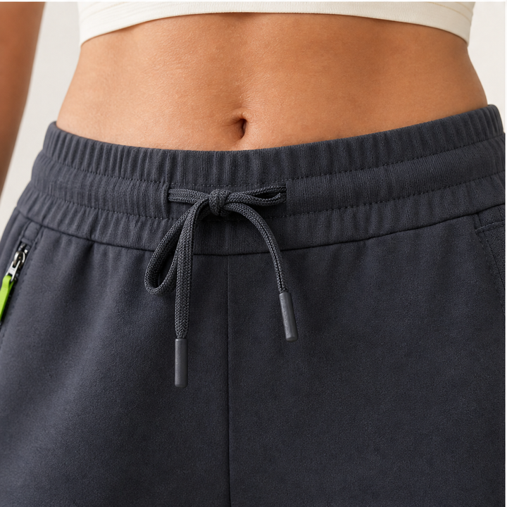 Glidewear – Elastic-Waist 6-Pocket Straight-Leg Cargo Trousers + 50% OFF detail