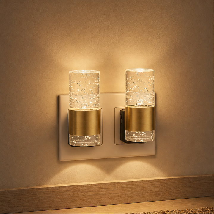 Glimmerholm – Bubble Acrylic Auto-Sensor Night Light + 50% OFF lifestyle