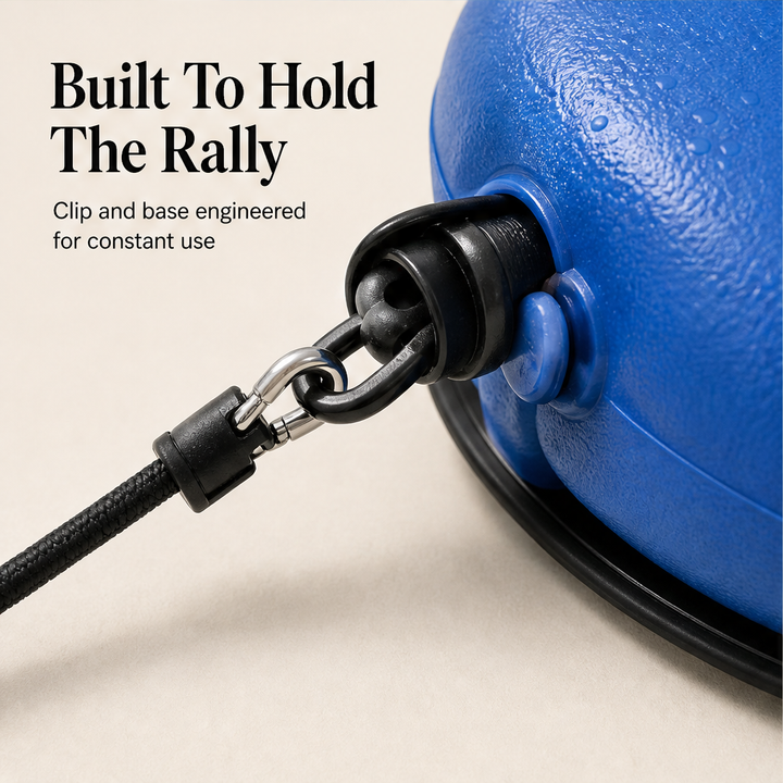 Rallywick – Continuous Ball Return Portable Tennis Rebound Trainer + 50% OFF detail