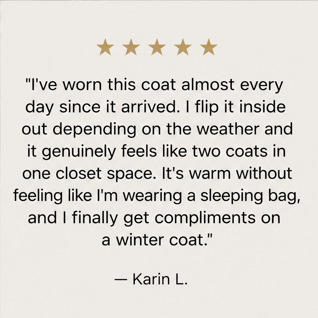 Willowmere – Reversible Sherpa-Lined Hooded Winter Coat + 50% OFF detail