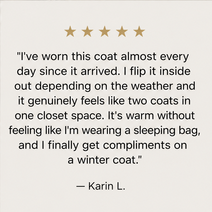 Willowmere – Reversible Sherpa-Lined Hooded Winter Coat + 50% OFF detail