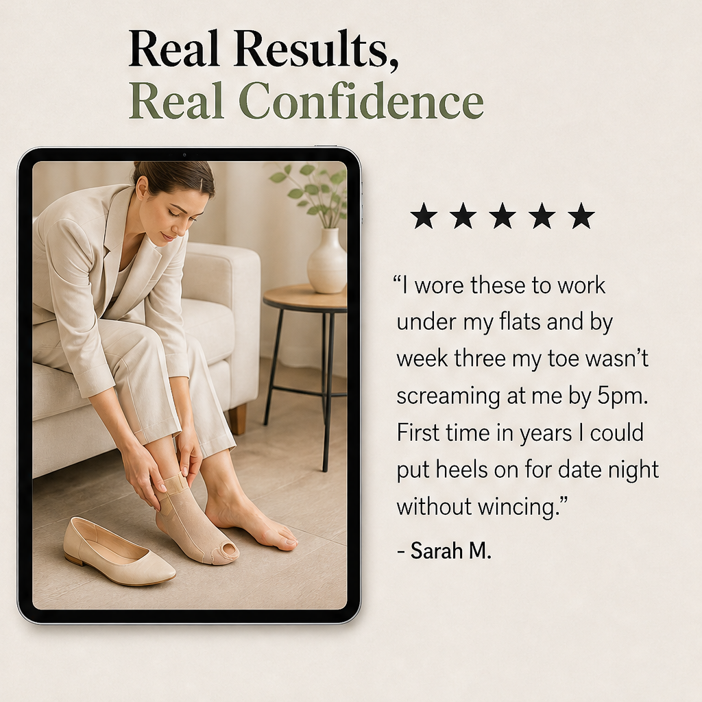 Solume – Adjustable Fit Toe &amp; Bunion Support Set + 50% OFF detail