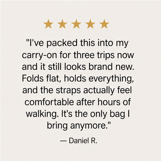 Trekvale – Foldable Waterproof 20-35L Camping Backpack detail