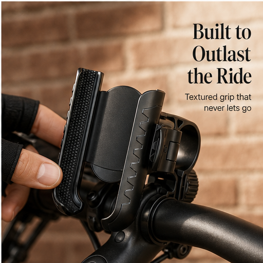Gripwick – Secure Lock &amp; One-Handed Quick Release Bike Phone Mount + 50% OFF features