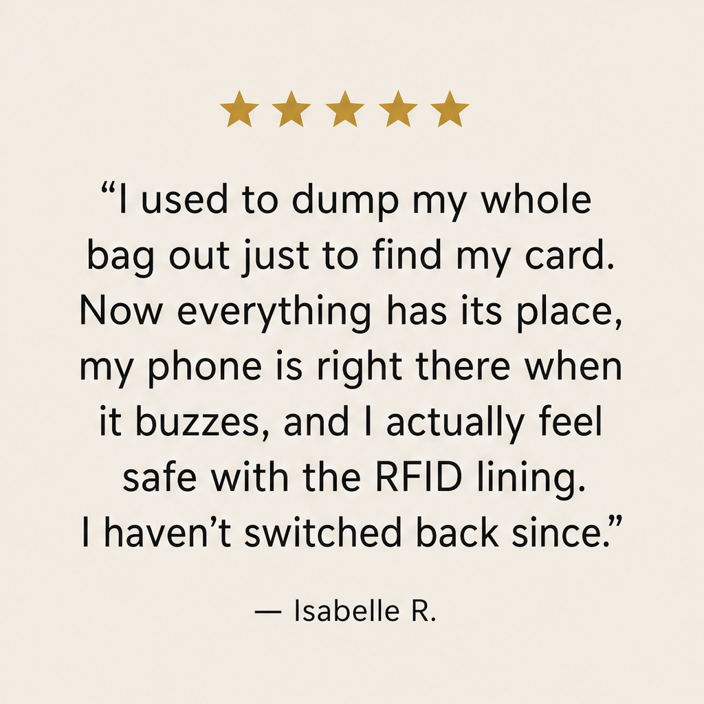 Sablewick – RFID-Blocking Touchscreen Crossbody Wallet Bag + 50% OFF detail