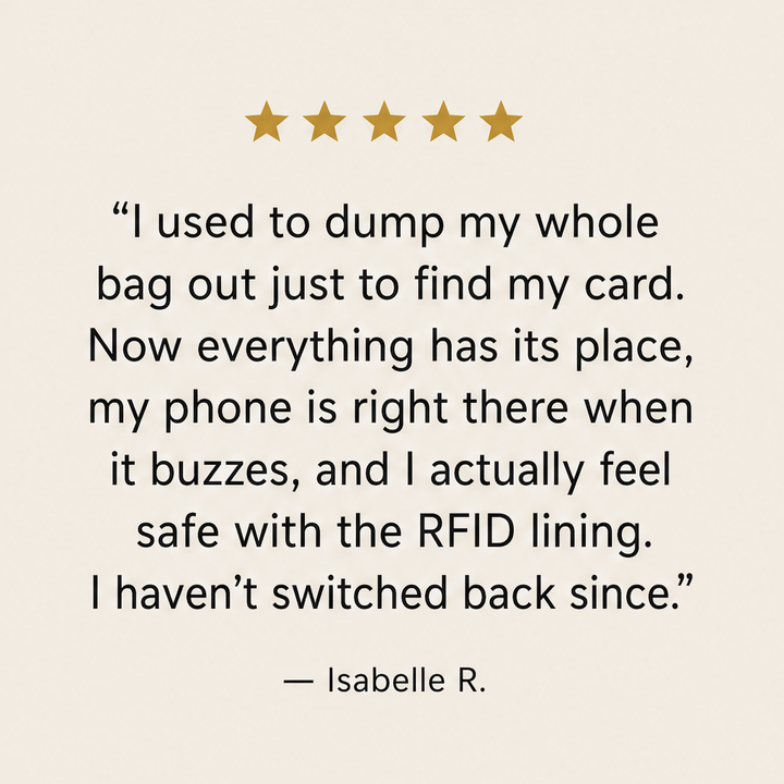 Sablewick – RFID-Blocking Touchscreen Crossbody Wallet Bag + 50% OFF detail