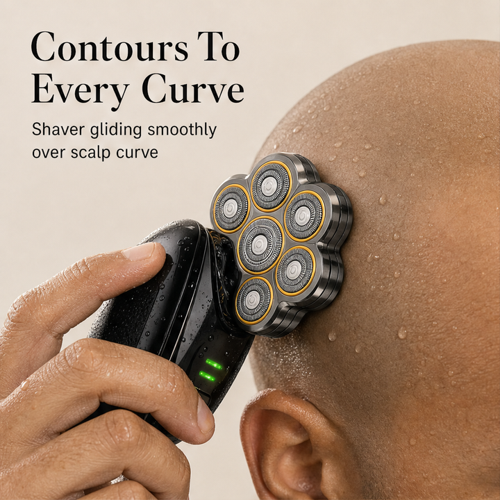 Contourix – 360° Floating Head Washable Shaving Kit for Men + 50% OFF detail