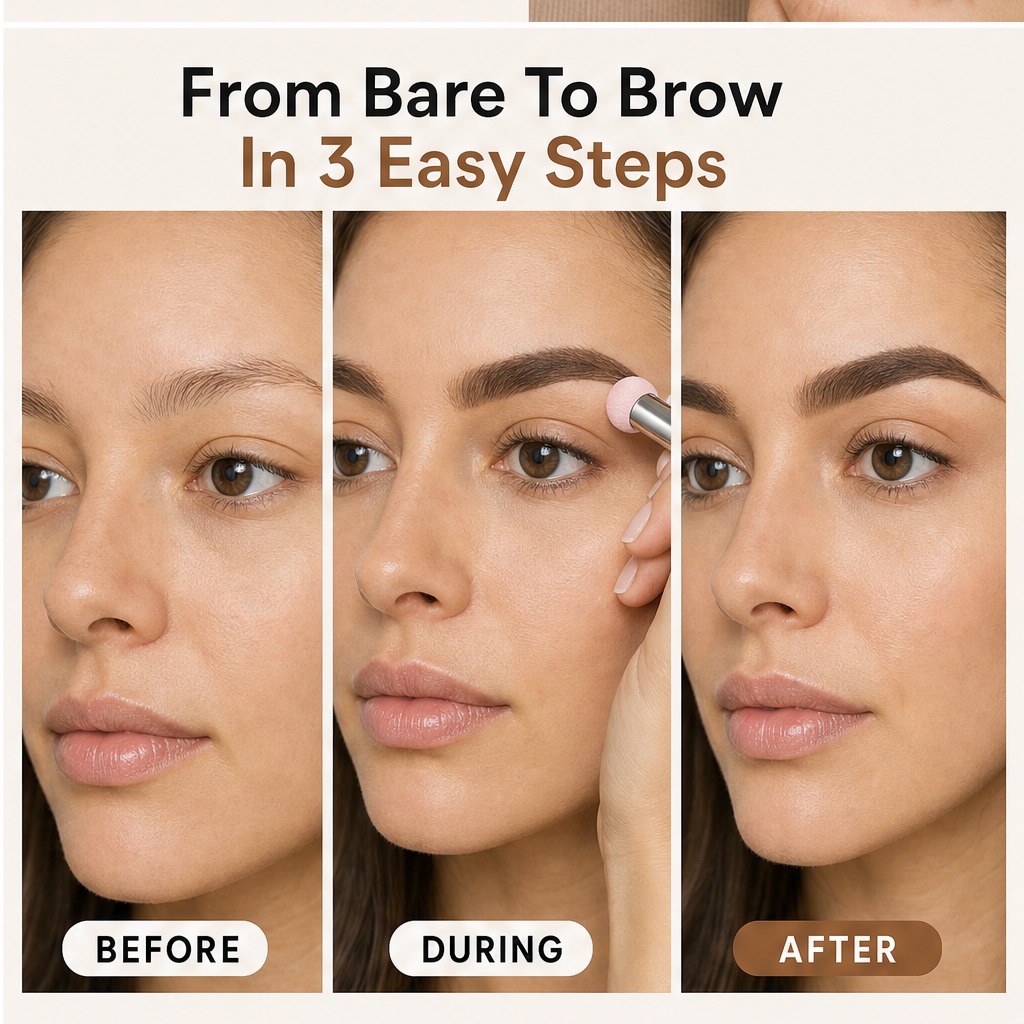 Archelle – Waterproof Stamp Stencil Brow Pomade Kit + BUY 1 + PICK 1 FREE COLOR features