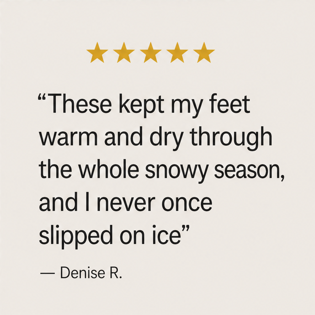 Warmtrek – Fleece-Lined Non-Slip Slip-On Winter Sneakers + 50% OFF detail