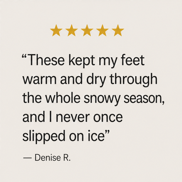 Warmtrek – Fleece-Lined Non-Slip Slip-On Winter Sneakers + 50% OFF detail
