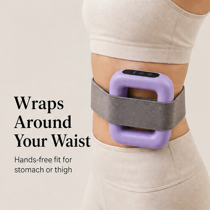 Fasciole – Hands-Free 5-Speed Fascia Ring Massager for Waist &amp; Thigh + 50% OFF detail