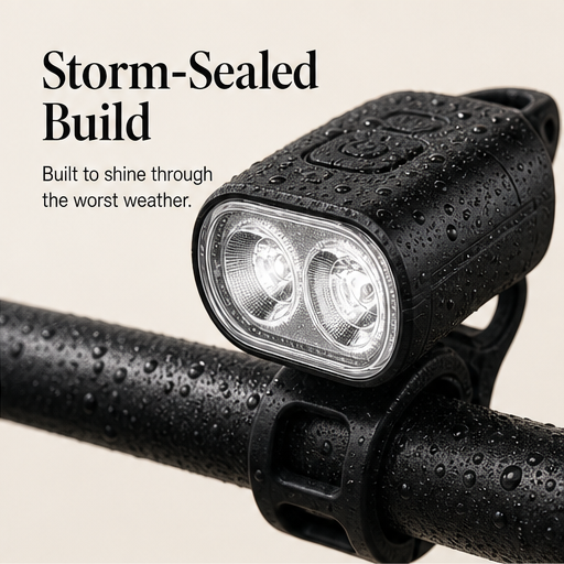 Nightforge – Dual LED Storm-Sealed Headlight and Taillight Set detail