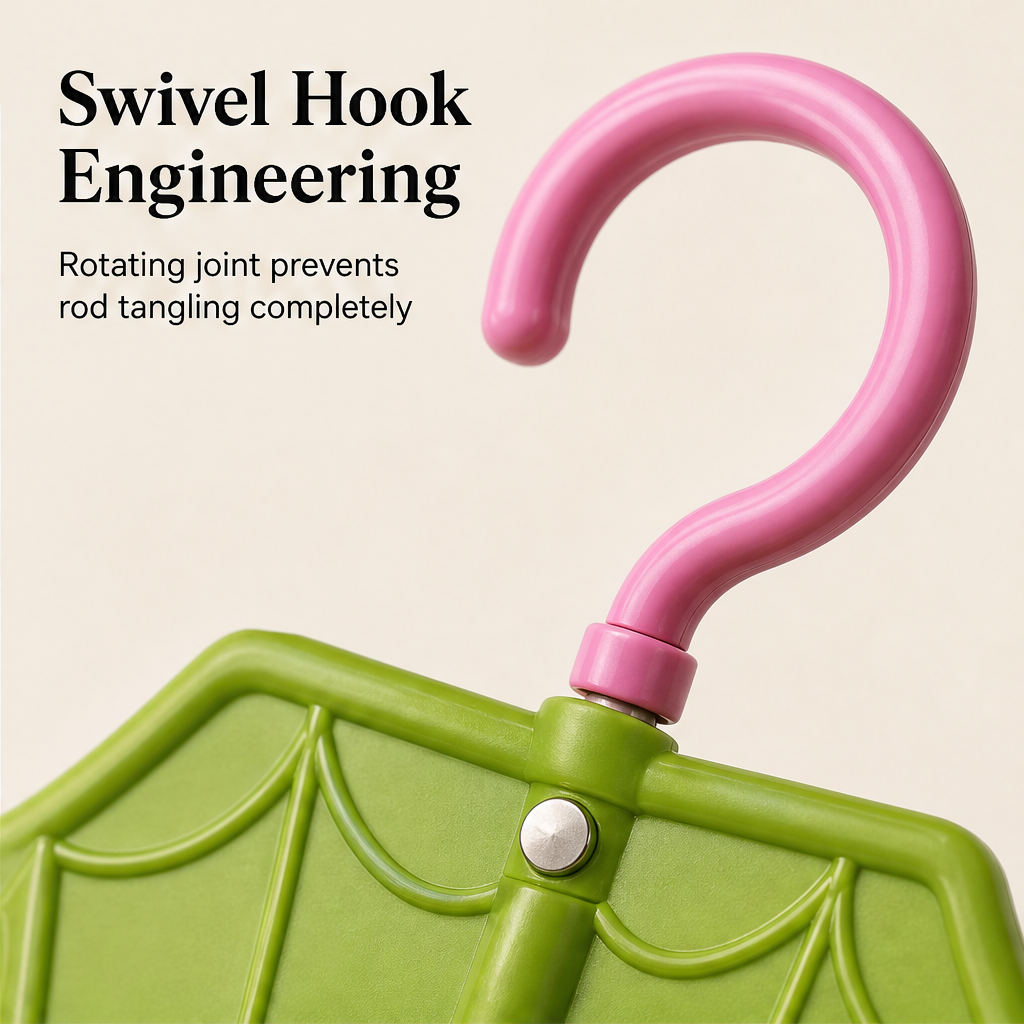 Tanglehold – Space-Saving Double-Sided Umbrella Hanger Rack + 50% OFF detail