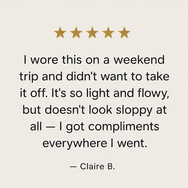 Marlowen – Zip-Neck Soft Knit Flowy Maxi Dress + 50% OFF detail