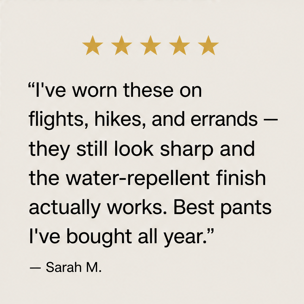 Fluxwear – Ultra-Stretch Water-Repellent Cargo Pants + 50% OFF detail