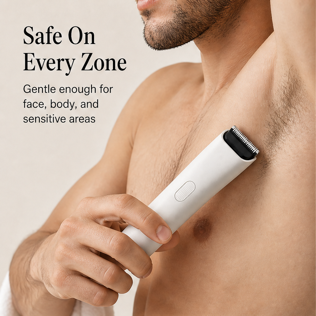 Purelume – Ceramic Blade 3-in-1 Beard, Nose &amp; Body Trimmer + 50% OFF detail