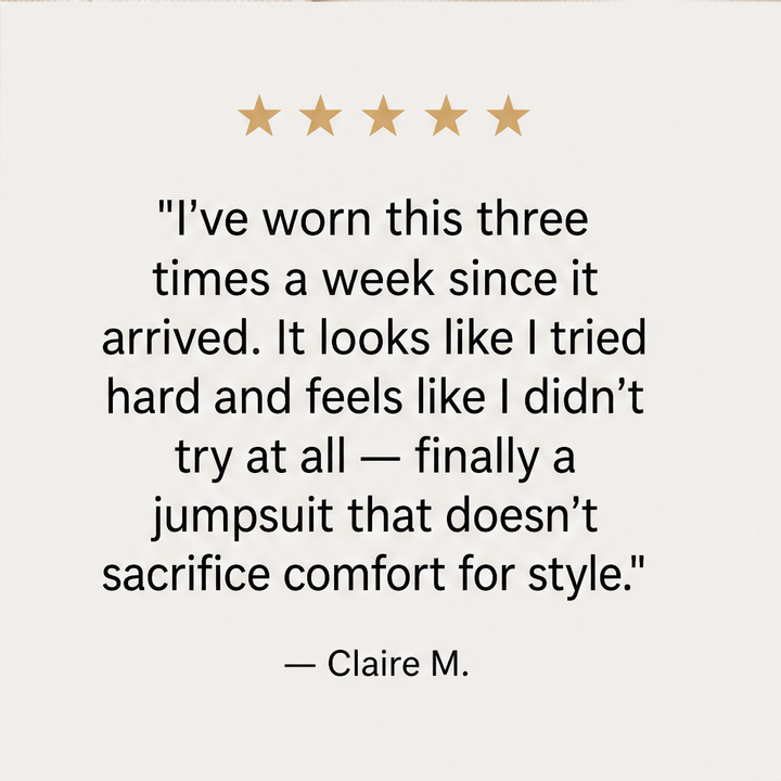 Fieldbury – Relaxed Wide-Leg Cargo Jumpsuit + 50% OFF detail