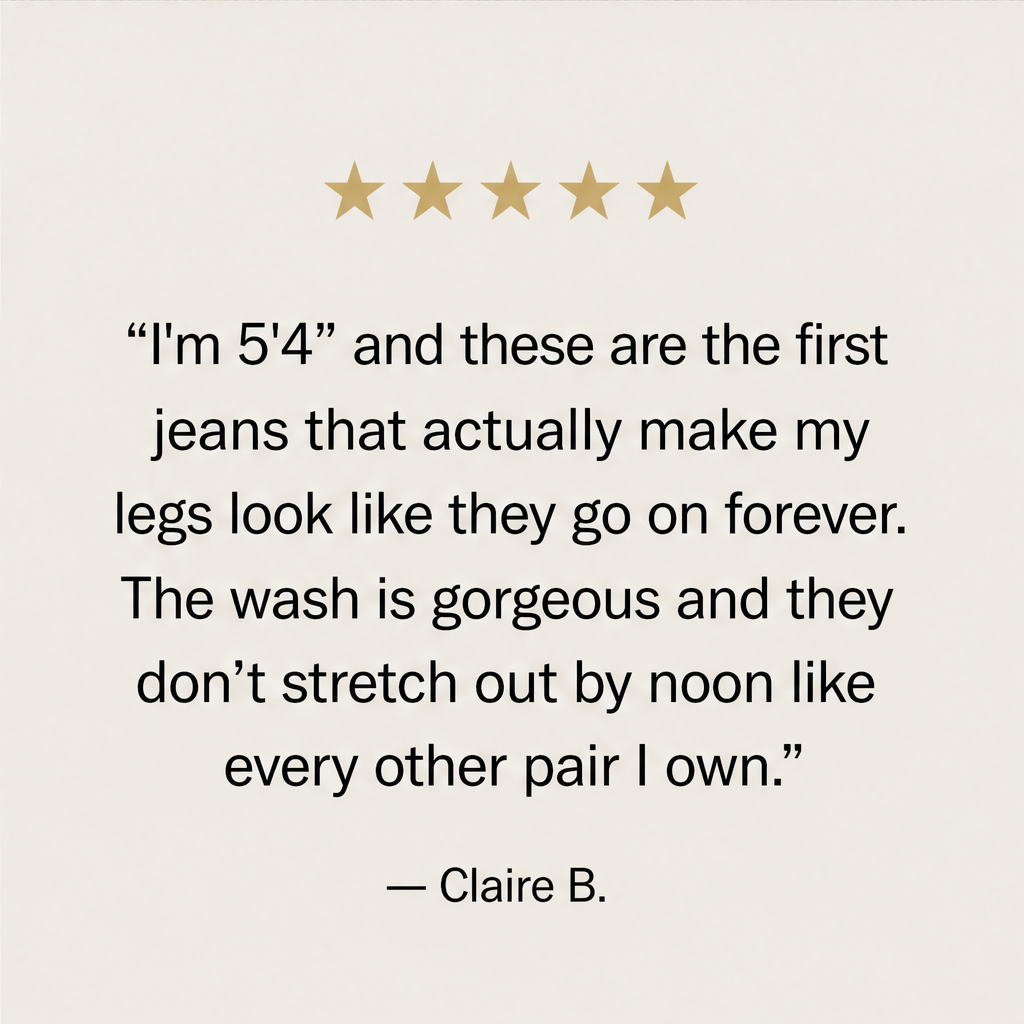 Lindenwash – Leg-Lengthening High-Rise Wide-Leg Jeans + 50% OFF detail