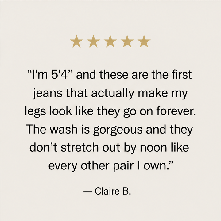 Lindenwash – Leg-Lengthening High-Rise Wide-Leg Jeans + 50% OFF detail