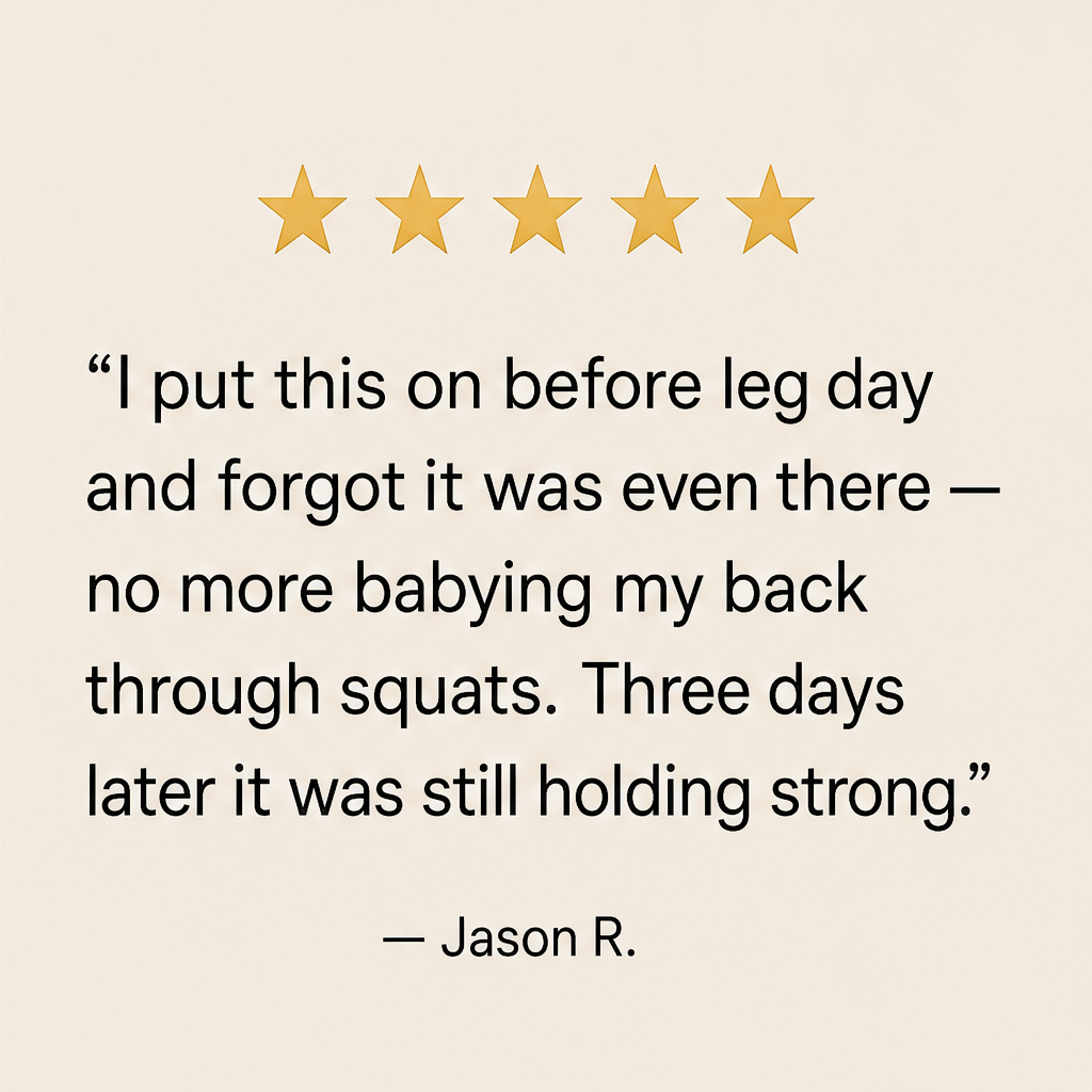 Flexcura – Pre-Cut Water-Resistant Kinesiology Tape for Lower Back Support + 50% OFF detail