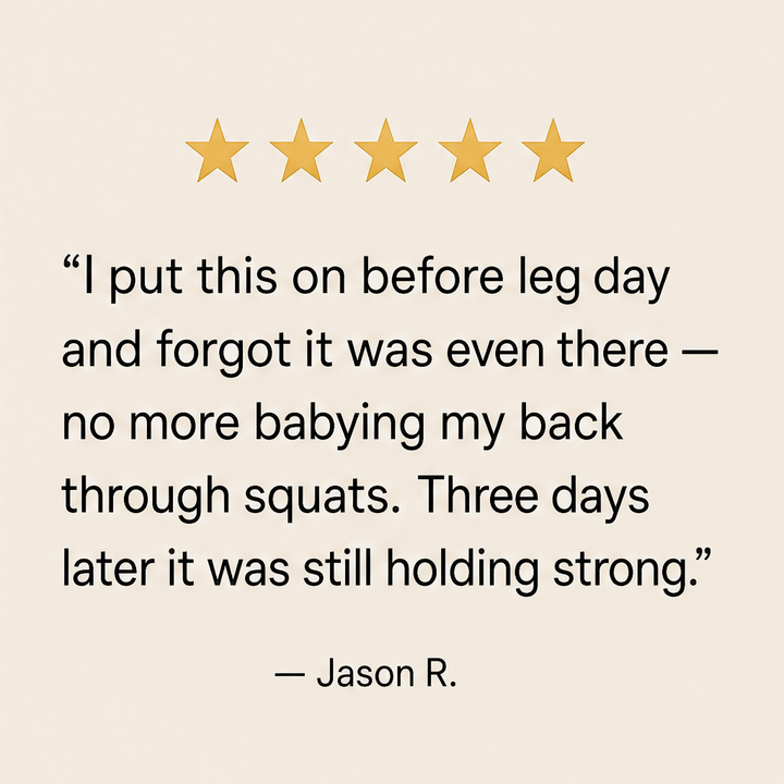Flexcura – Pre-Cut Water-Resistant Kinesiology Tape for Lower Back Support + 50% OFF detail